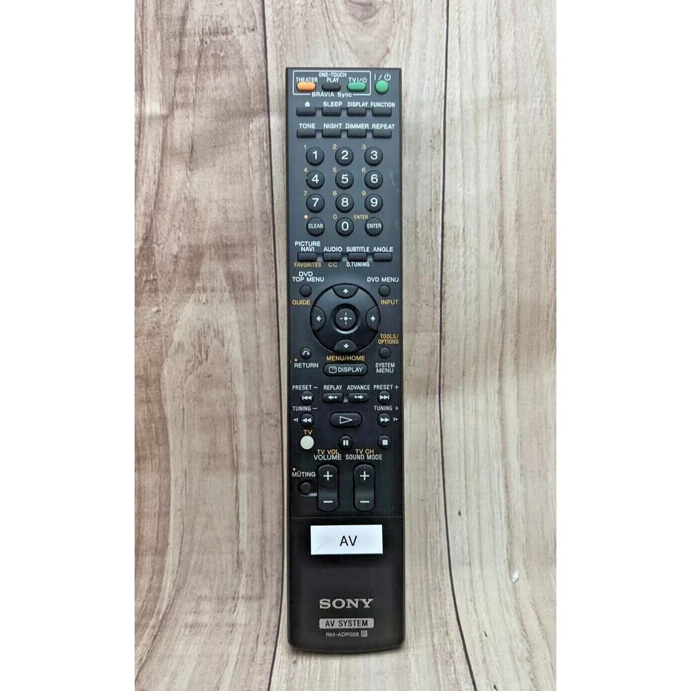 Original Sony RM-ADP028 Remote Control DAVIS50 DAVIS50B DAVIS50BM